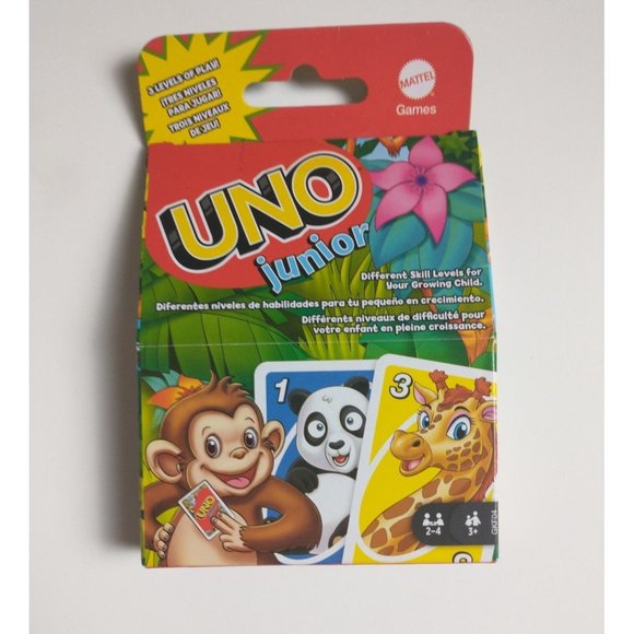 Mattel Other - NEW UNO Junior Animals Zoo Theme Card Game